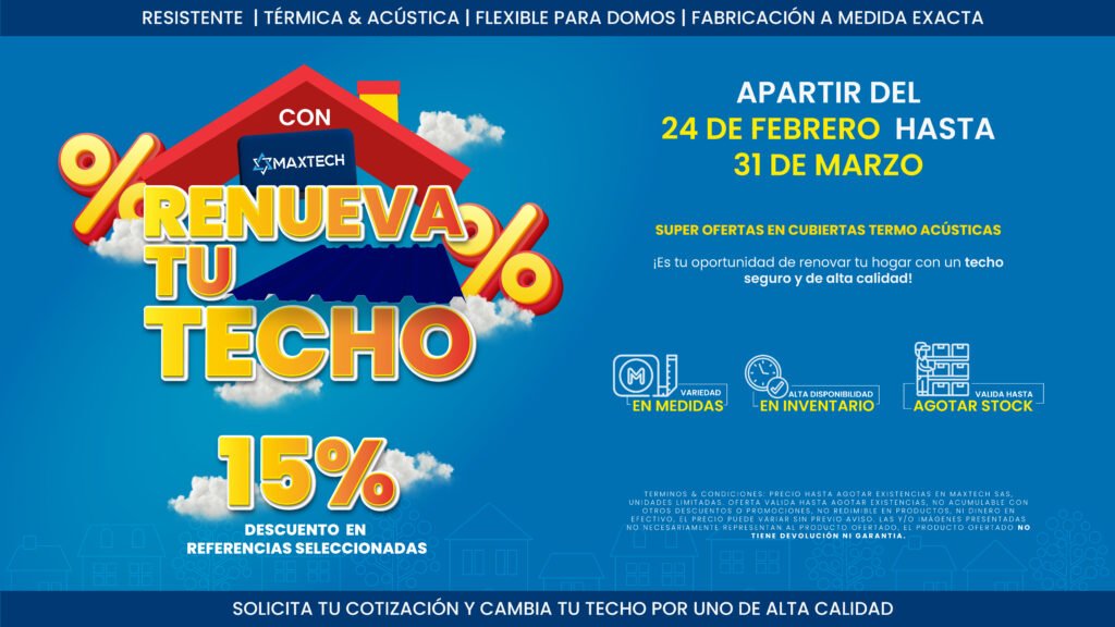 Oferta mes de Marzo 